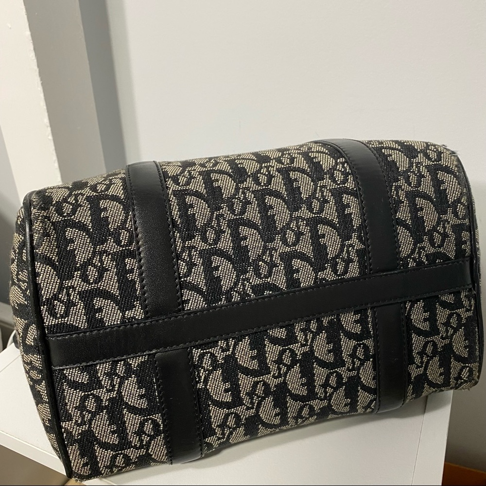 (SOLD) Dior Trotter Oblique Small Boston - Picture 6 of 12